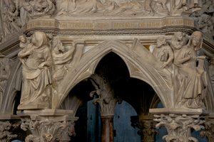 Il pulpito nella Chiesa di Sant